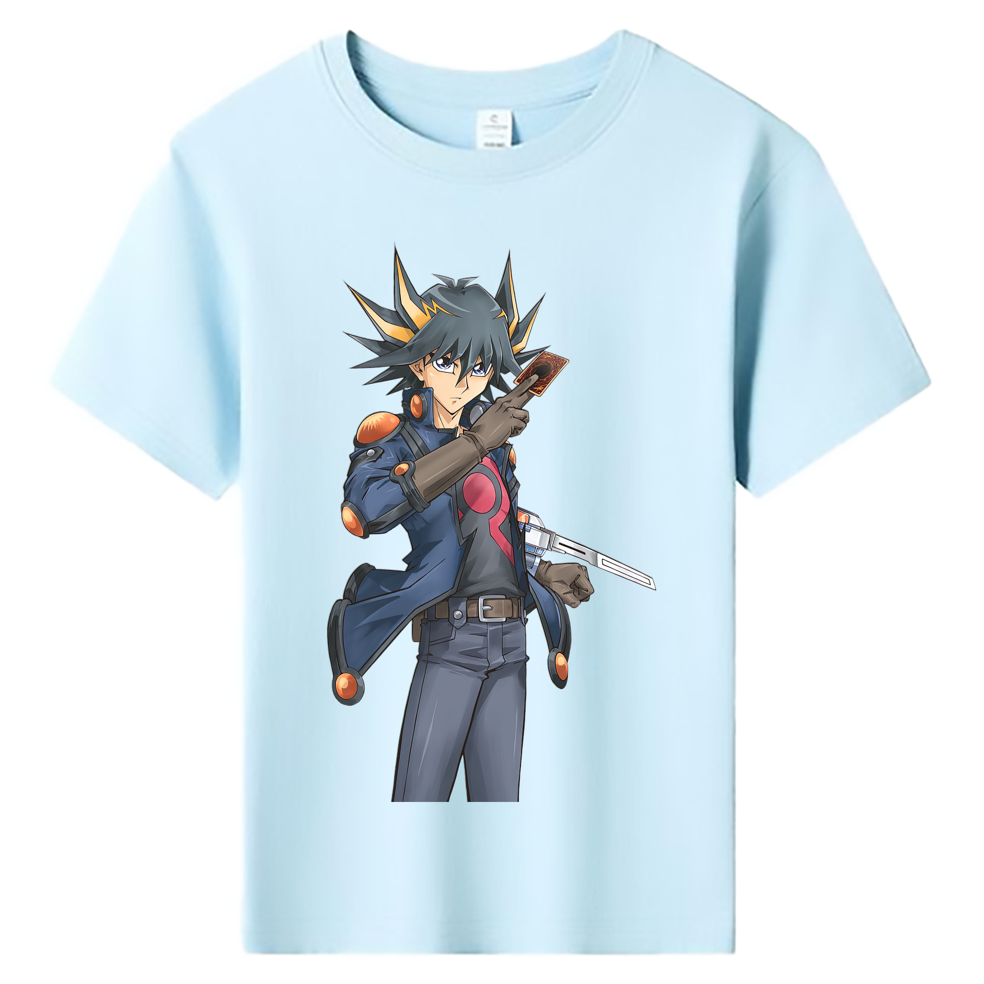 （画像用） 遊☆戯☆王 Yu-Gi-Oh! 綿100％キッズTシャツ（フロントプリント）